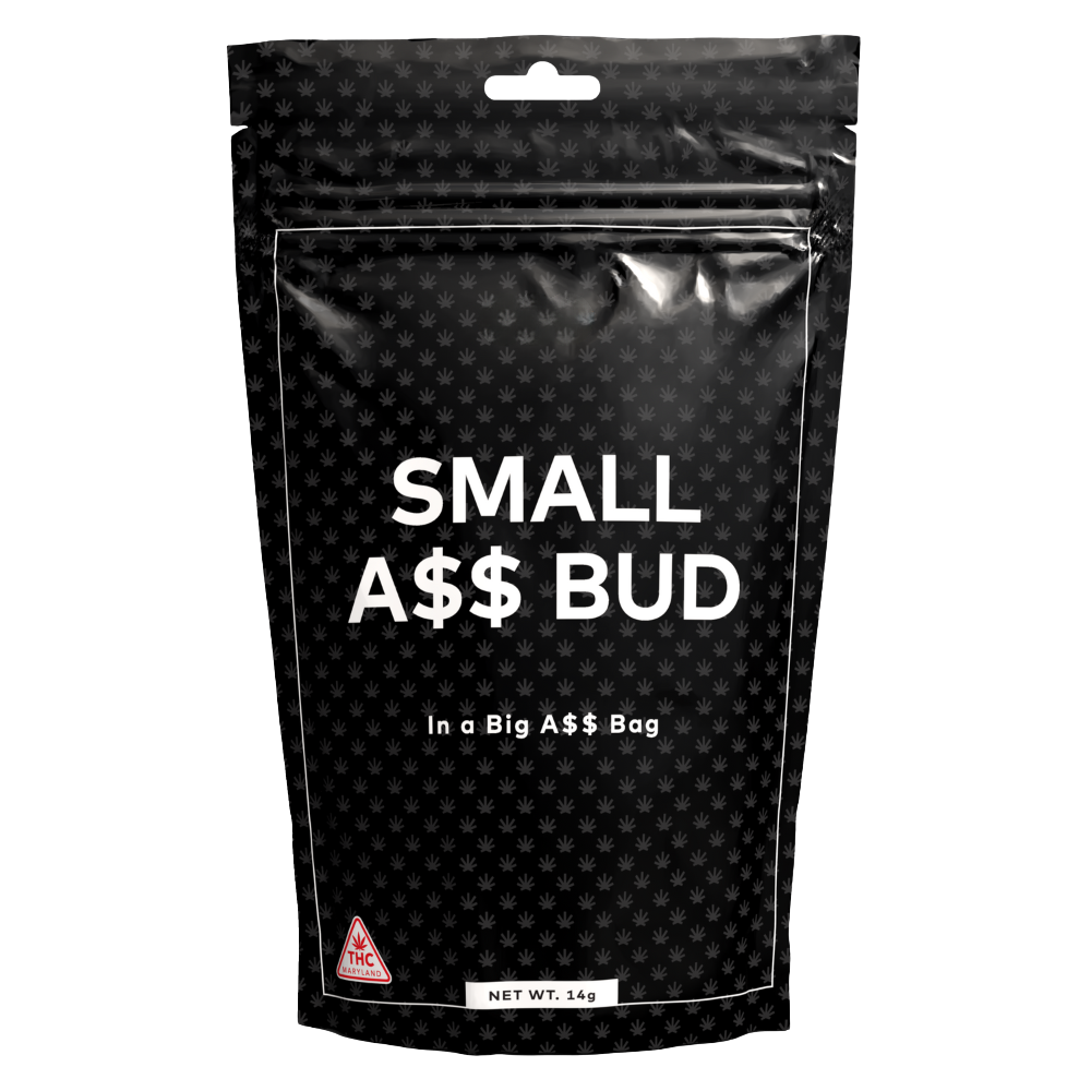 Photograph of product: Small A$$ Bud - White Runtz - Flower - 14g