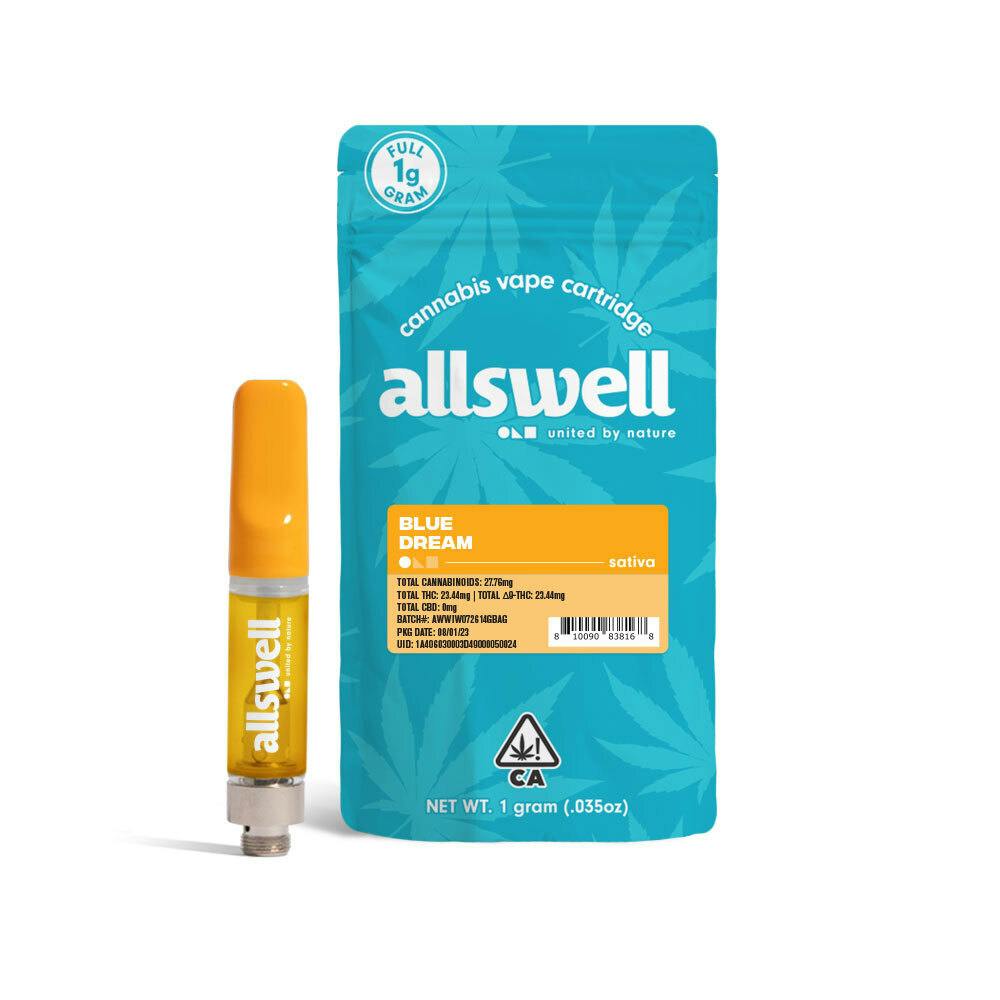 Photograph of product: Allswell - 1g Blue Dream Cart