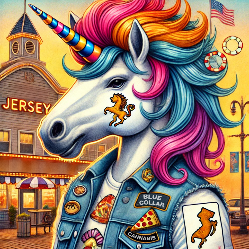 Photograph of product: Blue Collar Oui'd - Jersey Unicorn Cartridge - 0.5g