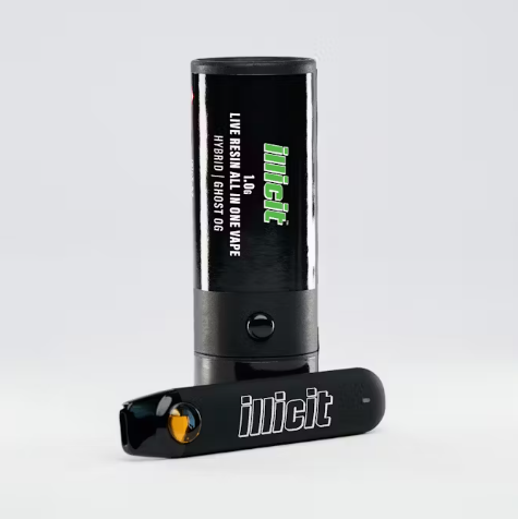 Photograph of product: Dr. Funkenstein (H) - Illicit - 1g Live Resin Disposable Vape Pen