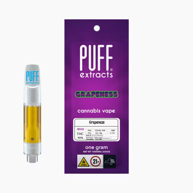 Photograph of product: Grapeness | 510 Cartridge 1g