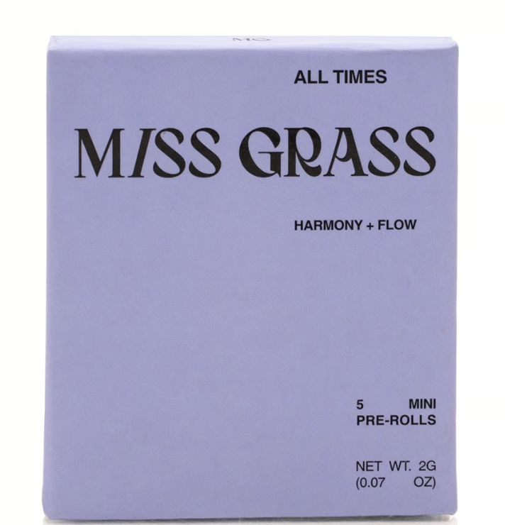 Photograph of product: All Times | Mini Pre Rolls | 5pk/2g