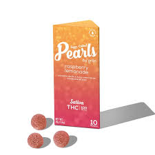 Photograph of product: Gron Pearls Raspberry Lemonade