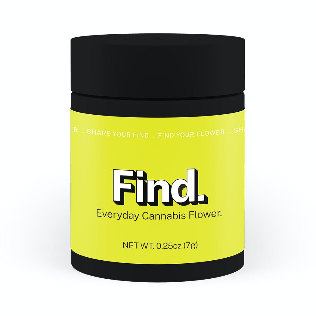 Photograph of product: Find. Lemon Berry Candy OG Whole Flower - 7g
