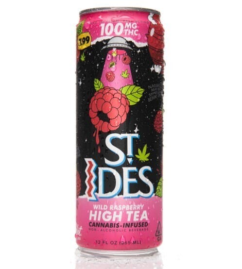 Photograph of product: WILD RASPBERRY | 12OZ HIGH TEA 100MG