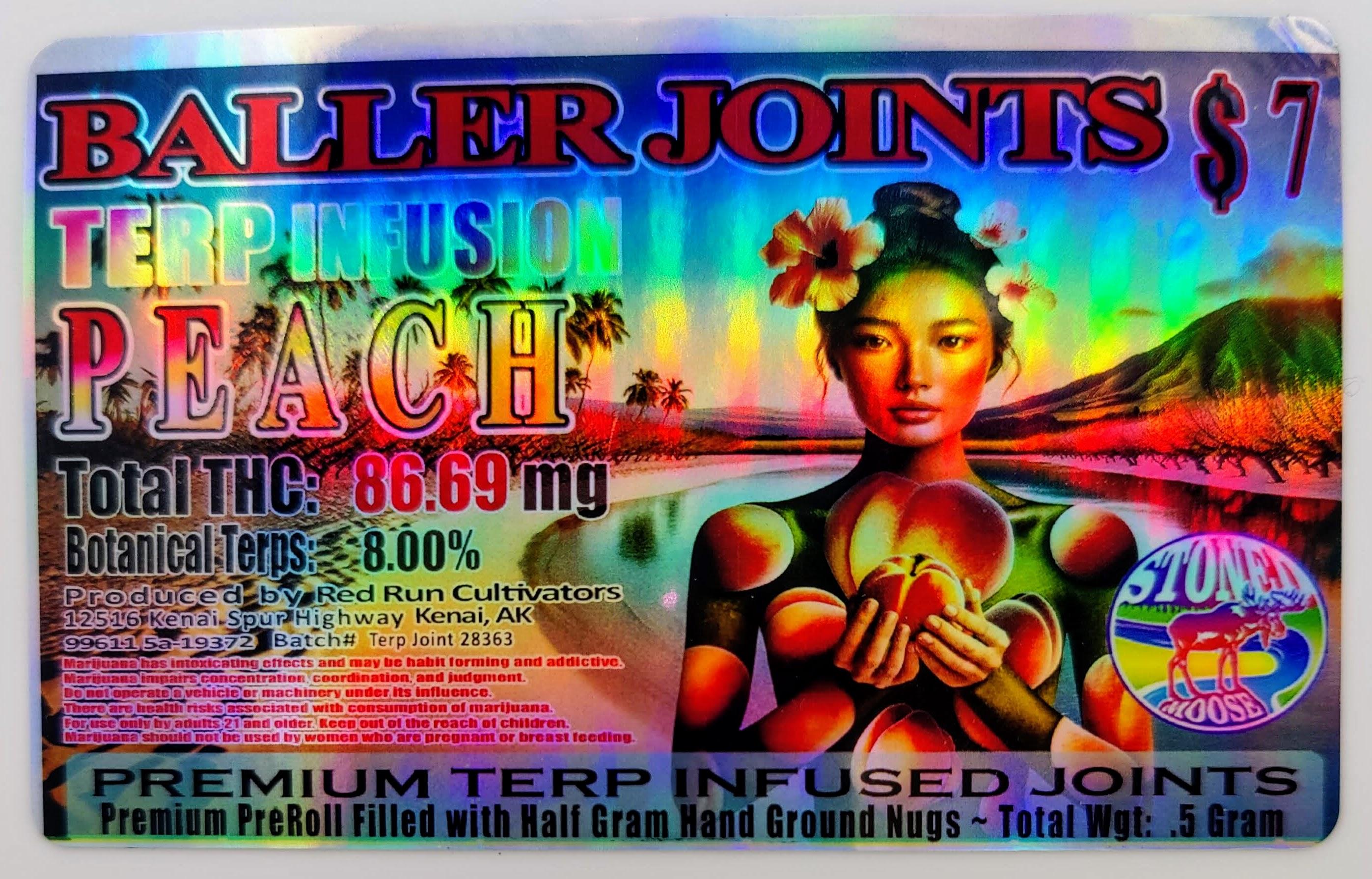 Photograph of product: Peach Terp Infused