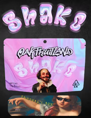 Photograph of product: Oakfruitland Pandora's Box Shake - 14g