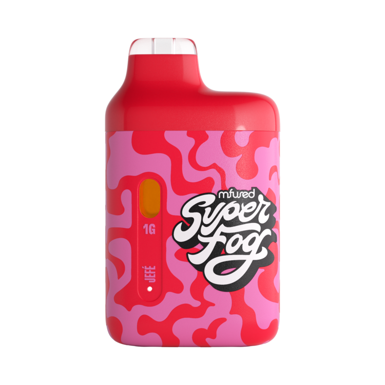 Photograph of product: Super Fog - Twisted - Lychee Lyfe (Raspberry Lychee) Jefe Disposable