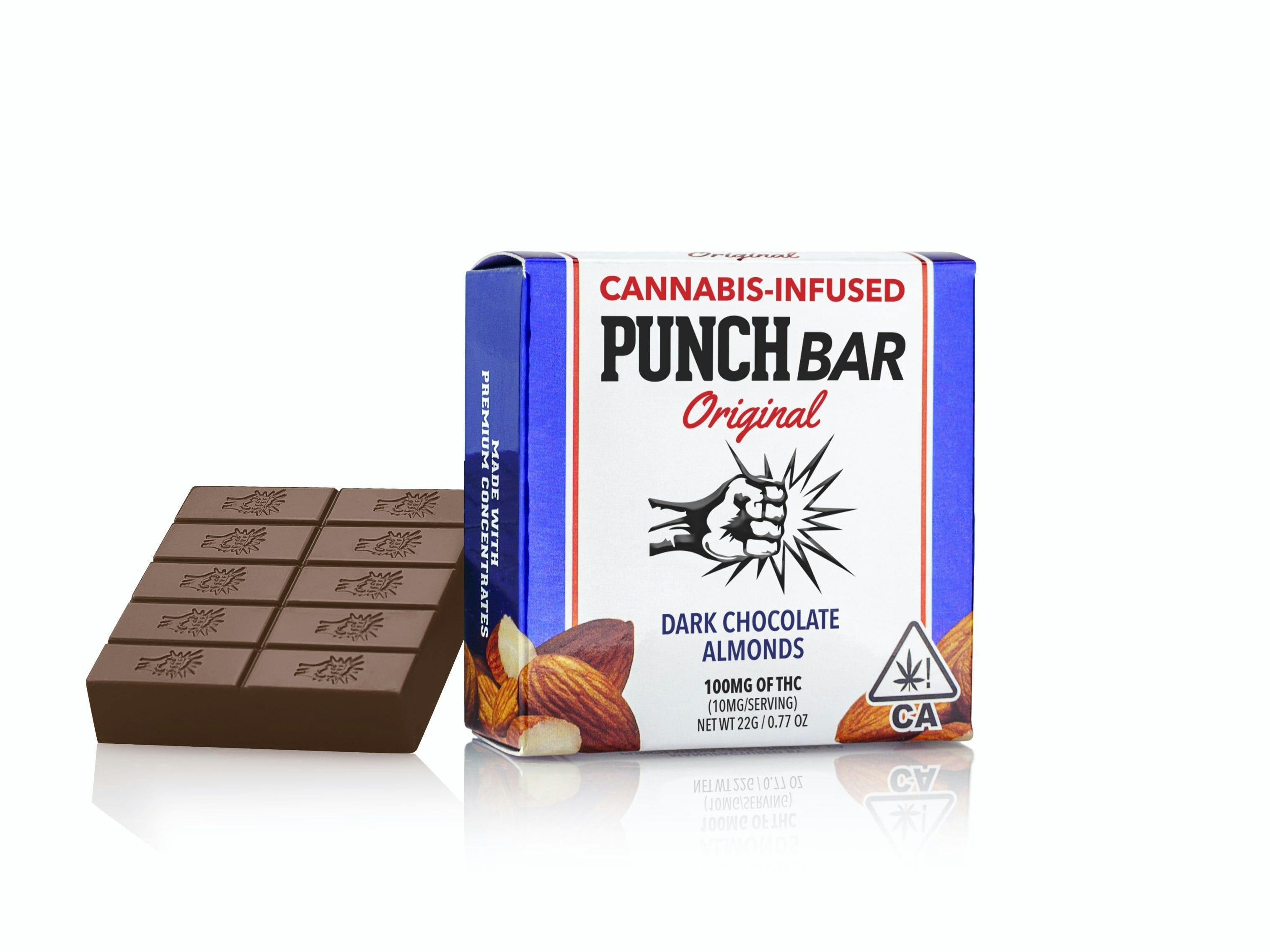 Photograph of product: Punch - Dark Choc Almond (100mg)