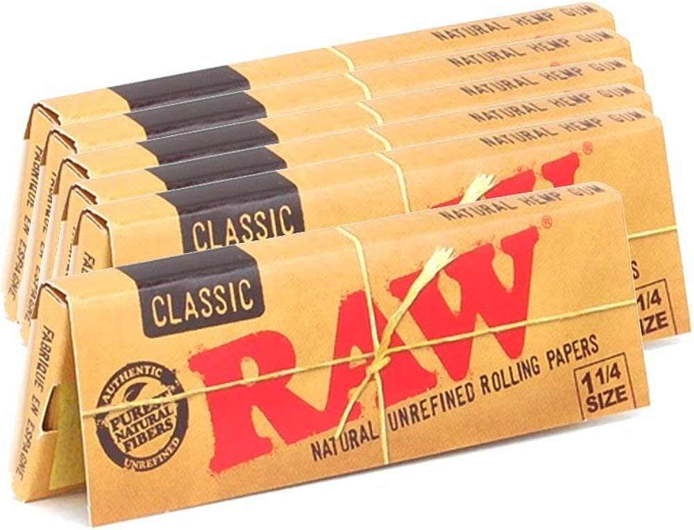 Photograph of product: Papers - Raw 1 1/4 Classics