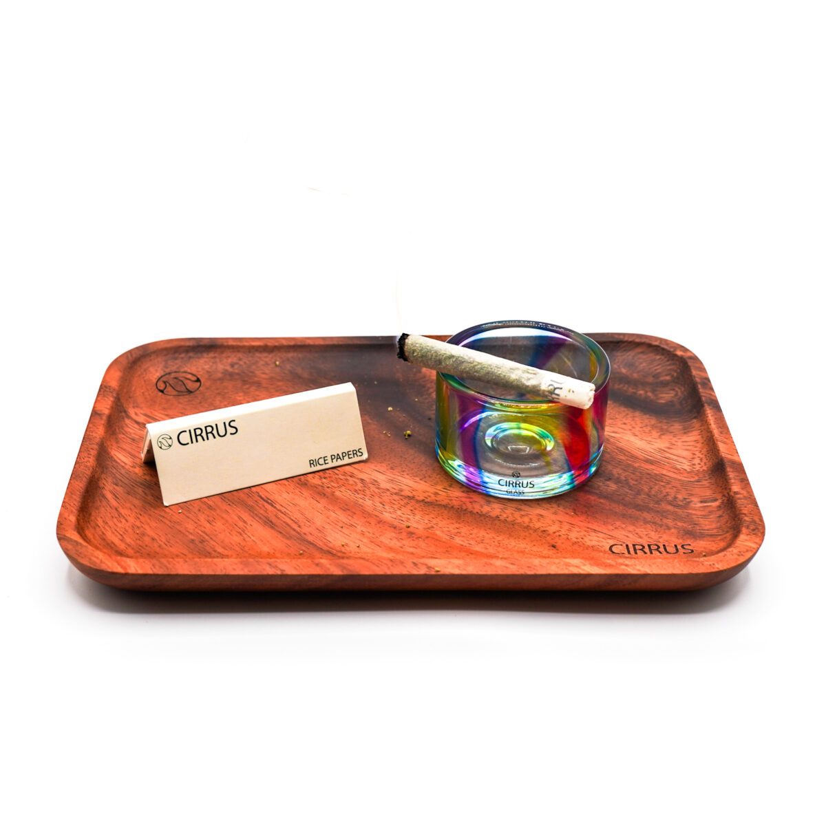 Photograph of product: Cirrus Glass | Tray - Premium Black Walnut