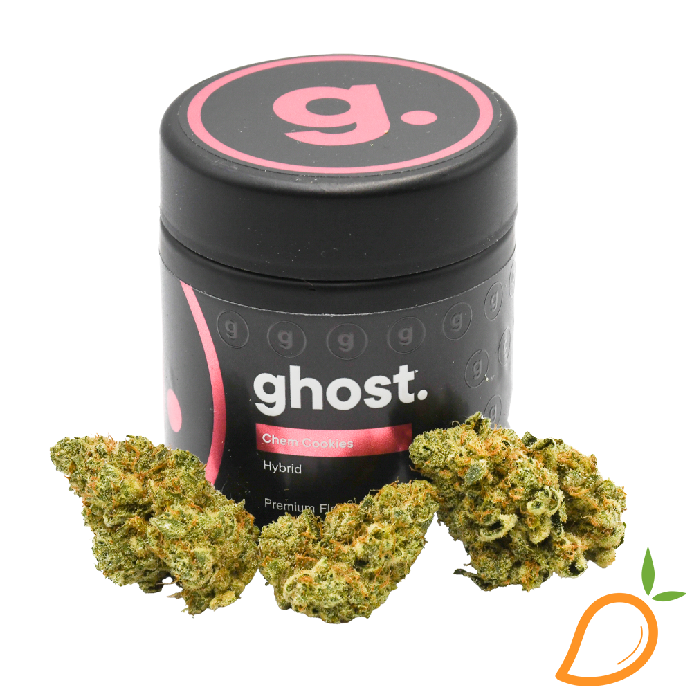 Photograph of product: 3.5g Chem Cookies Prepackaged Flower Ghost