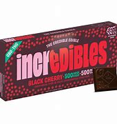 Photograph of product: Incredibles Black Cherry (H) 1:1 TH-oui:CBD Chocolate 10mg 10pk