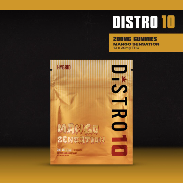 Photograph of product: Mango Sensation | 20mg x 10pk | Distro 10