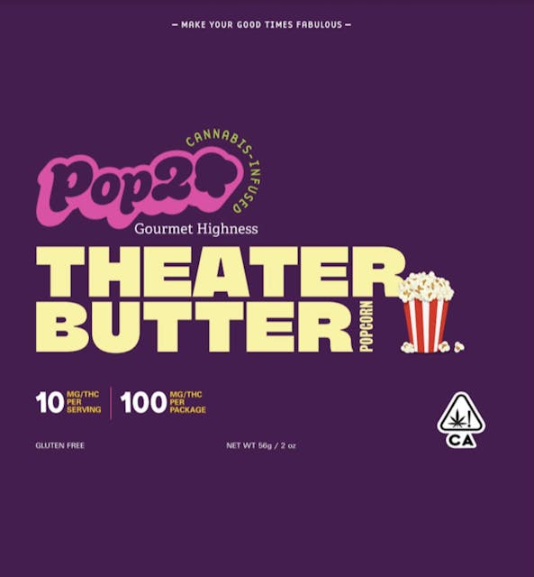 Photograph of product: Theater Butter Popcorn 100mg - 