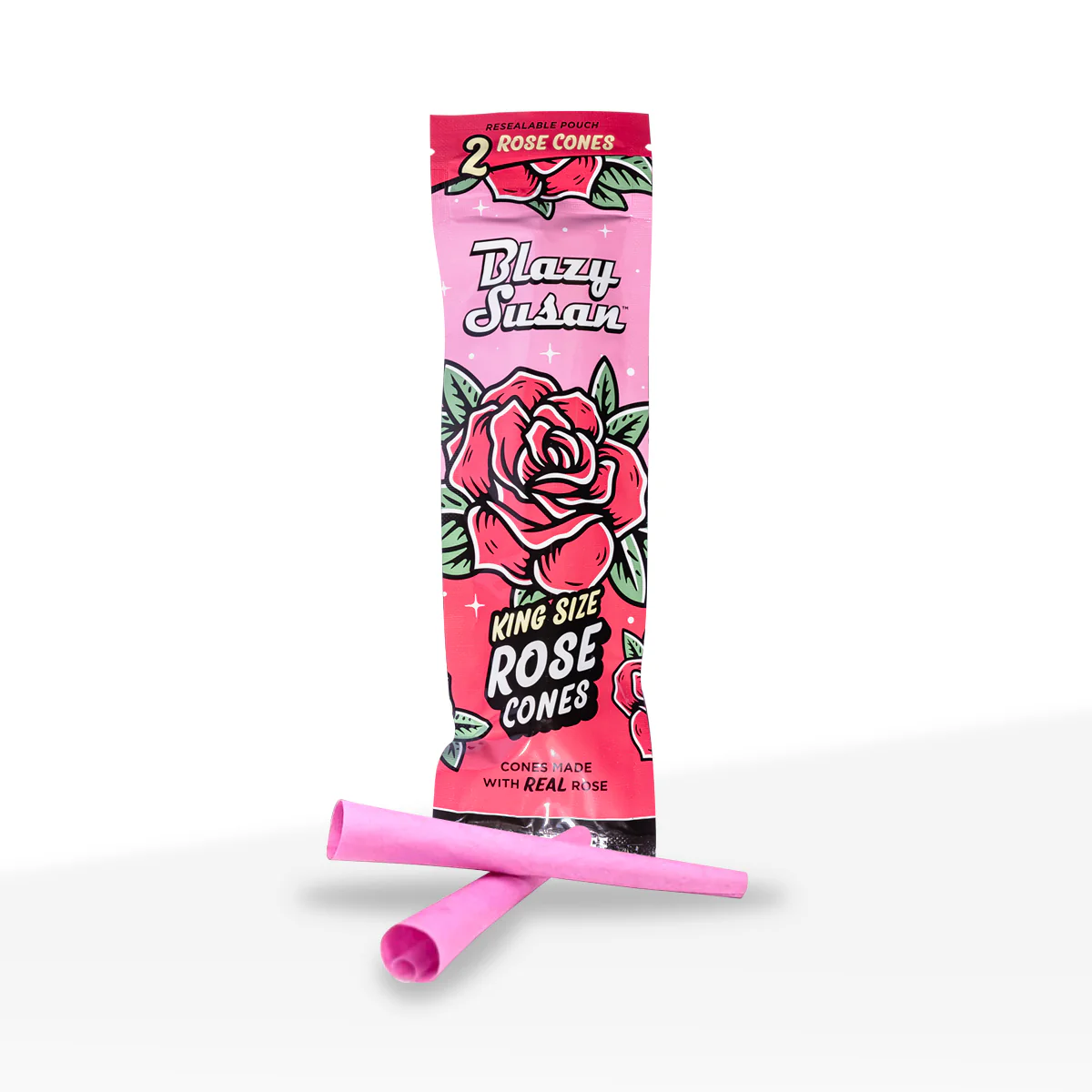Photograph of product: Blazy Susan - Rose Wraps Cones - King Size