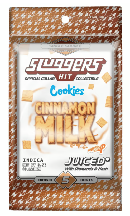 Photograph of product: CINNAMON MILK DIAMOND AND au chocolat INFUSED 5 PACK