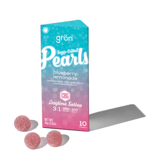 Photograph of product: Grn - Blueberry Lemonade Pearls - 3:1