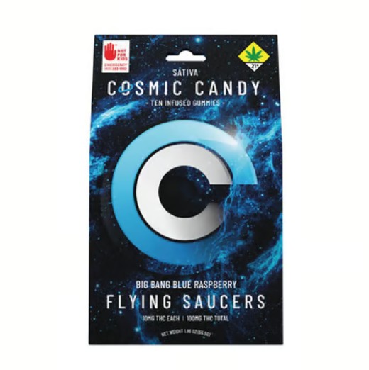 Photograph of product: Big Bang Blue Raspberry Oui'd | 100mg
