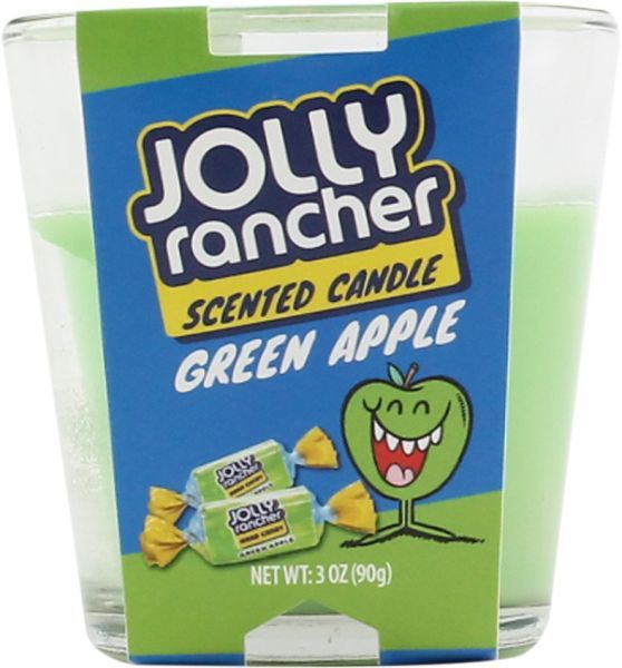 Photograph of product: Jolly Rancher Green Apple Candle