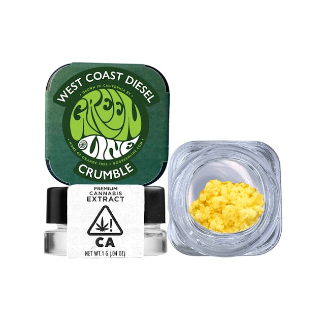 Photograph of product: West Coast Diesel Crumble - 1g - 