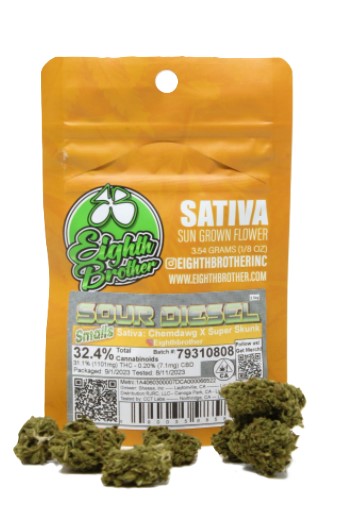 Photograph of product: SOUR DIESEL - 3.5G