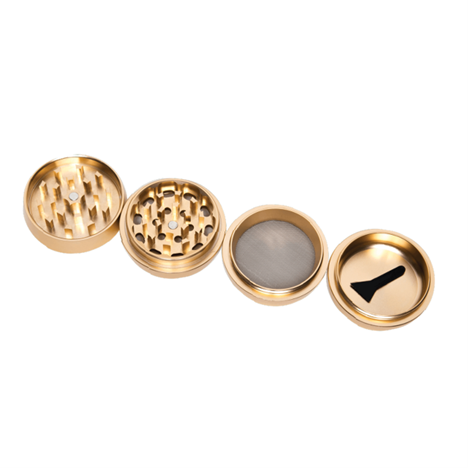 Photograph of product: 4-Piece Gold 55mm Grinder