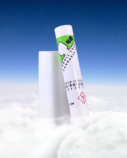 Photograph of Product: 0.5g Infused Preroll 2pk [1g] | Indica