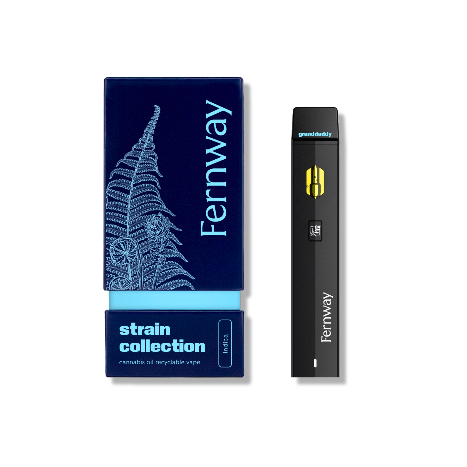 Photograph of product: Fernway - Granddaddy Purple Disposable Vape - 1g