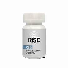 Photograph of product: Rise - CBD tablets