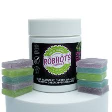 Photograph of product: Robhots Gummies - Sour Surge  (1000mg TH-oui/ 1000mg CBD/ 1000mg CBG)
