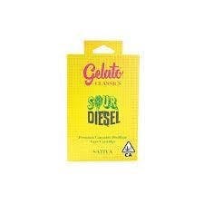 Photograph of product: Gelato - Sour Diesel Classic Cartridge - 1Gram