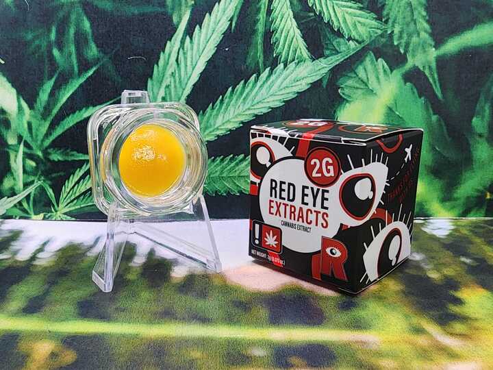 Photograph of product: Red Tag Cured Resin | Pink Certz | 2g