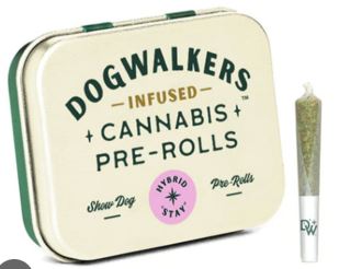 Photograph of product: Blue Zashimi | 0.35g Infused Pre-Rolls | 5pk