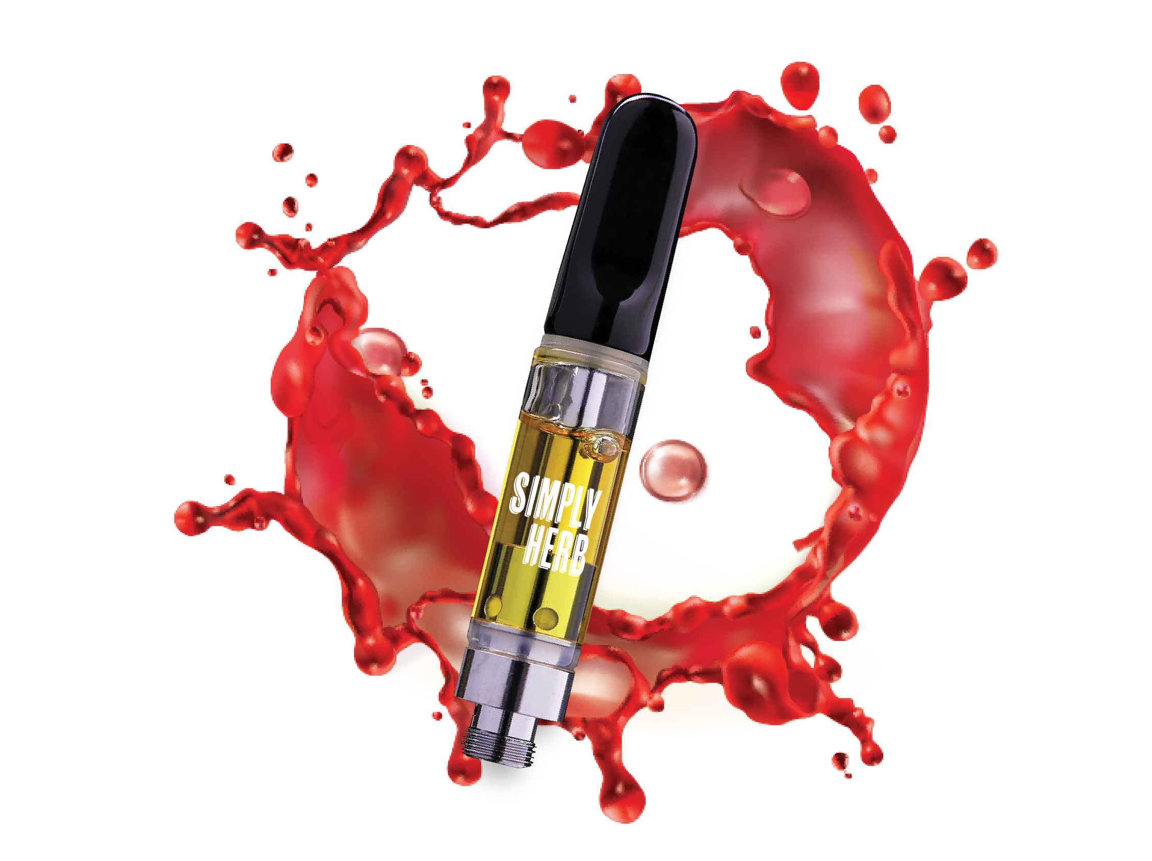 Photograph of product: Simply Herb - Sweet Cherry - 1g Distillate Cart