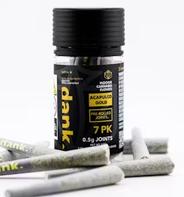 Photograph of product: DANK PreRolls 7pk | Acapulco Gold