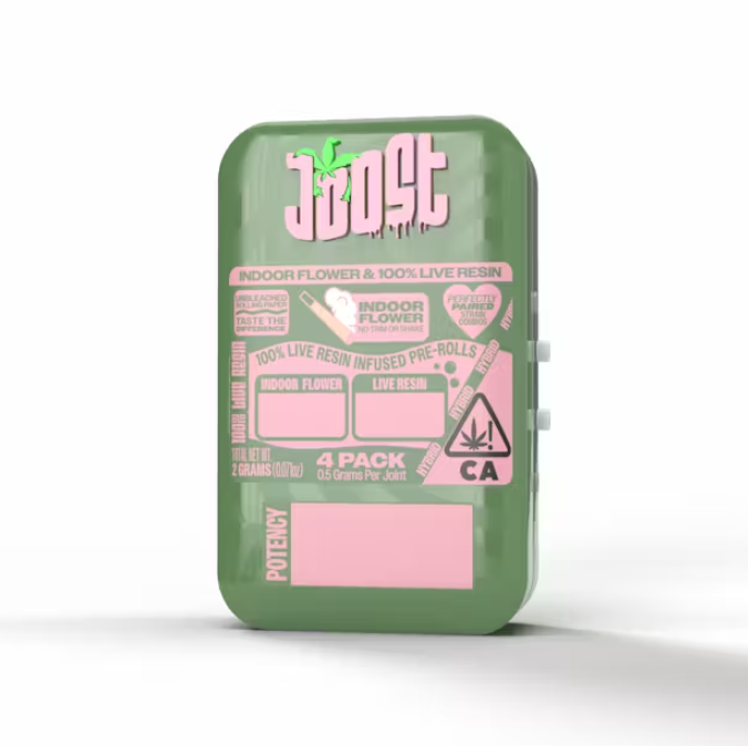 Photograph of product: BLUEBERRY CHERRY X SOUR PEACH 4PK [LIVE RESIN INFUSED] 2G