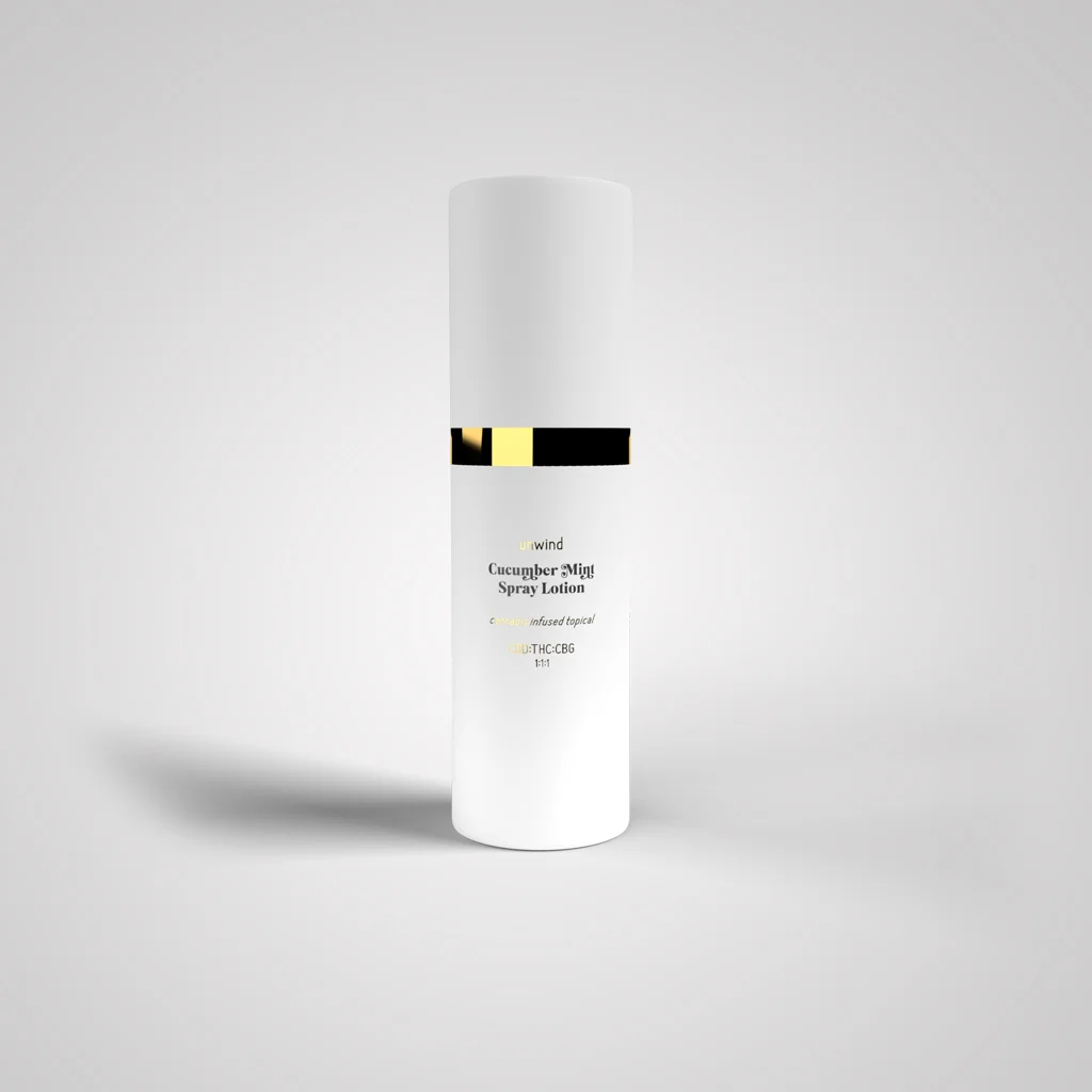 Photograph of product: NGW Spray Lotion 100mg: Cucumber Mint