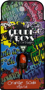 Photograph of product: Crude Boys - Cartridge - Hippie Crack (Hybrid)