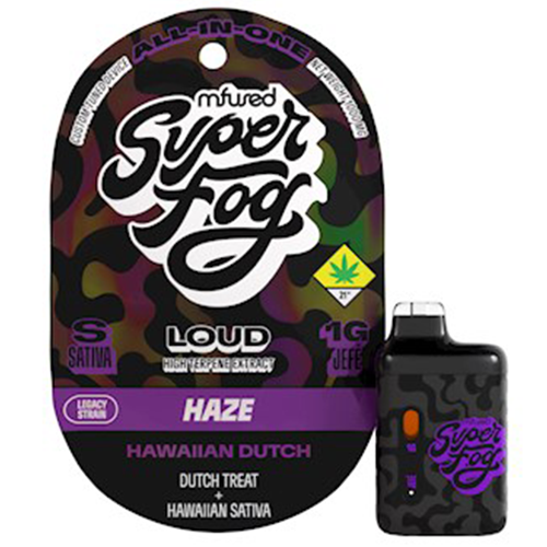 Photograph of product: Super Fog Loud: Hawaiian Dutch (S) Haze - LR
