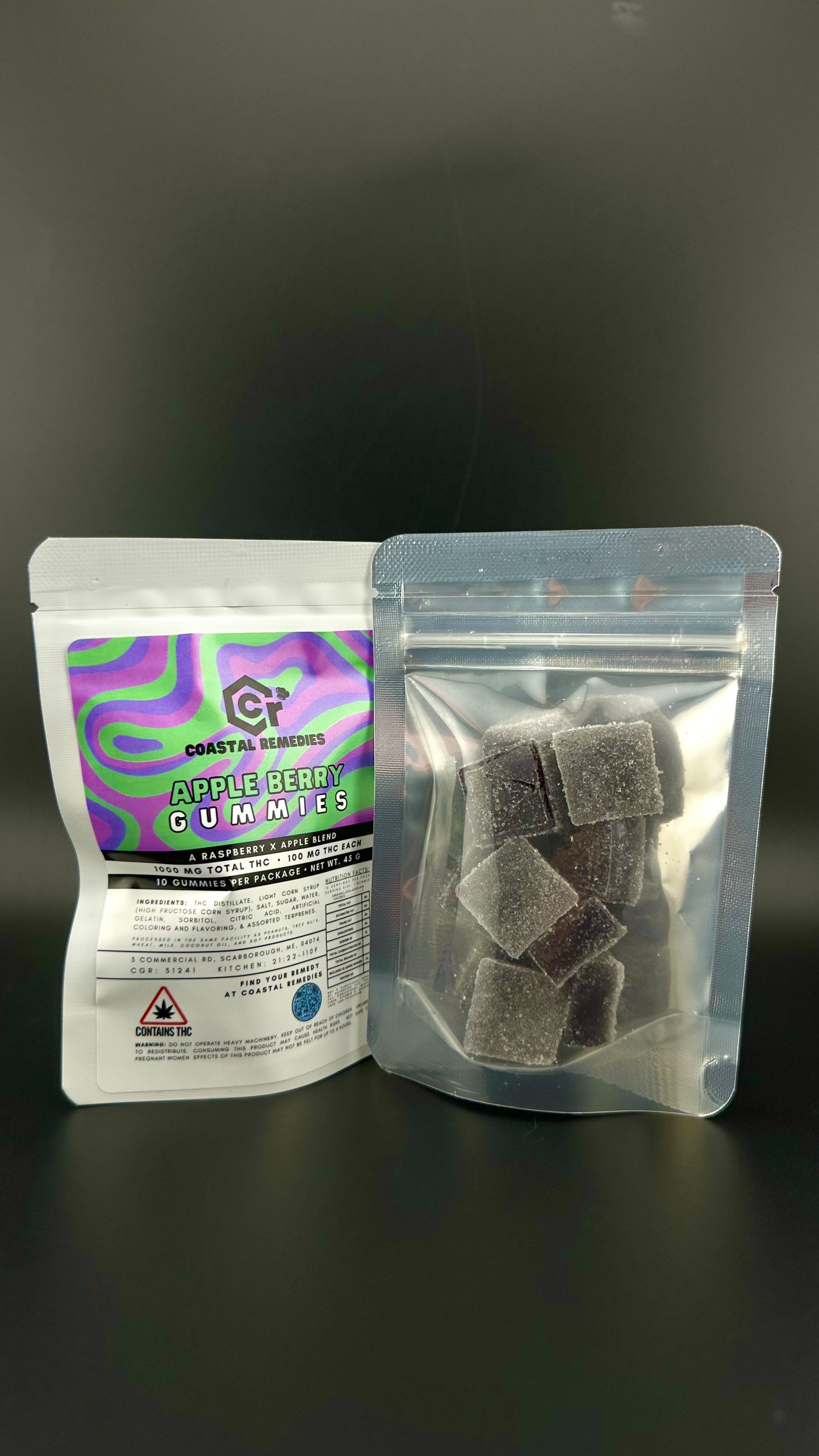 Photograph of product: Apple Berry Gummies Coastal Remedies