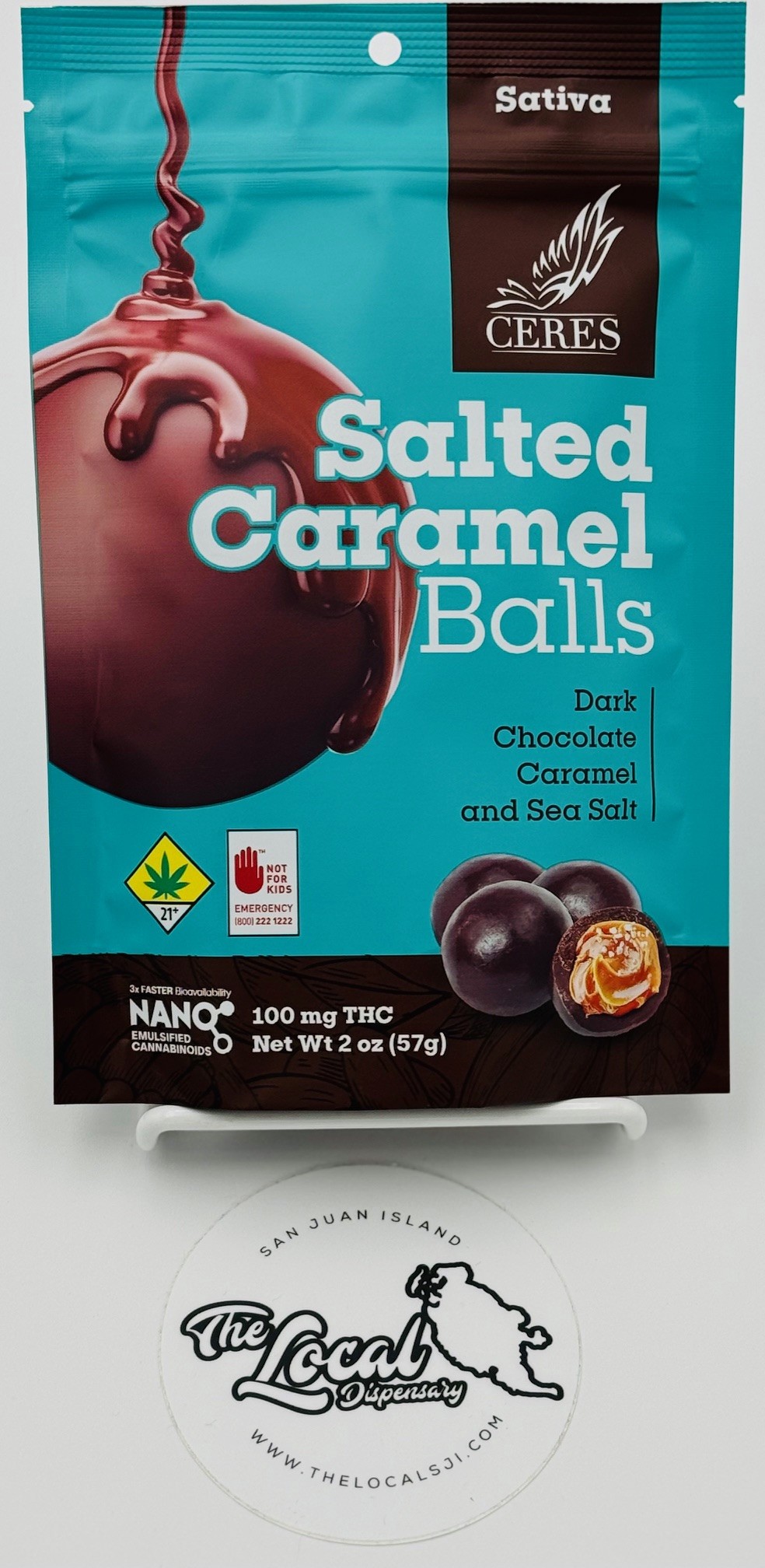 Photograph of product: Salted Caramel Balls - Oui'd 10pk