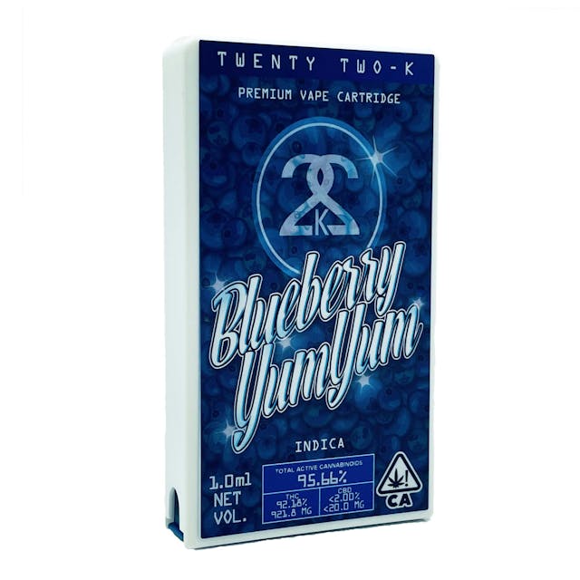Photograph of product: Cartridge | Blueberry Yum Yum - 1g - 