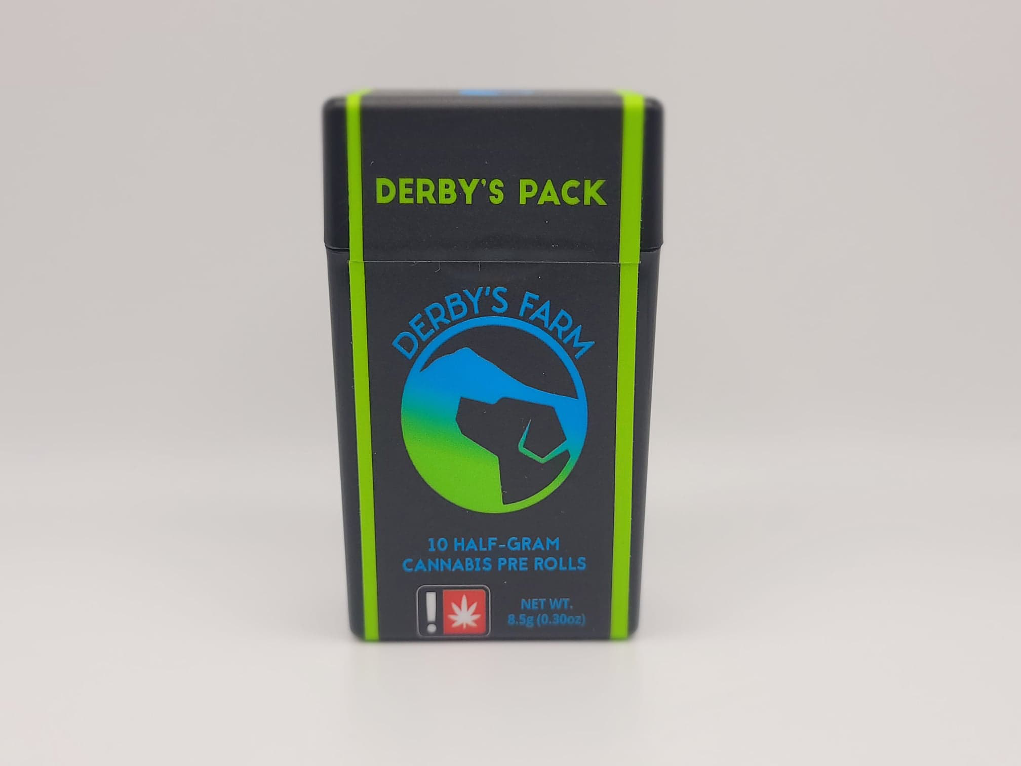 Photograph of product: Preroll Pack ~ Derby's Farm 10pk ~ Oui'd ~ Purpz OG