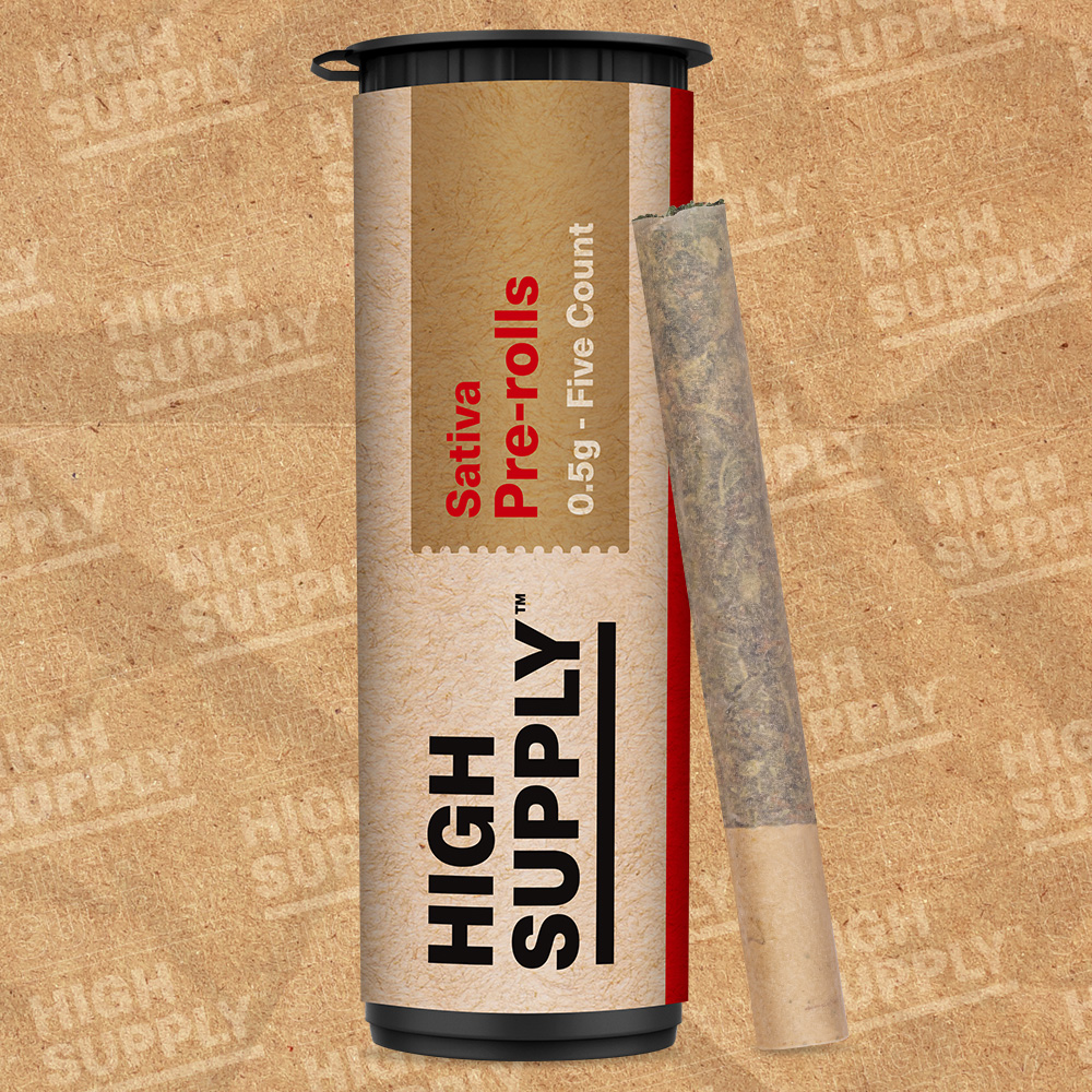 Photograph of product: High Supply Humbolt Fog (S) Infused Pre-Roll Multi-Pack 0.5g 5pk
