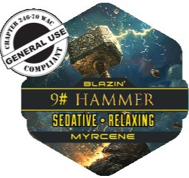 Photograph of Product: 9lb Hammer Pre-Rolls 12-Pack | 7.2g (DOH)