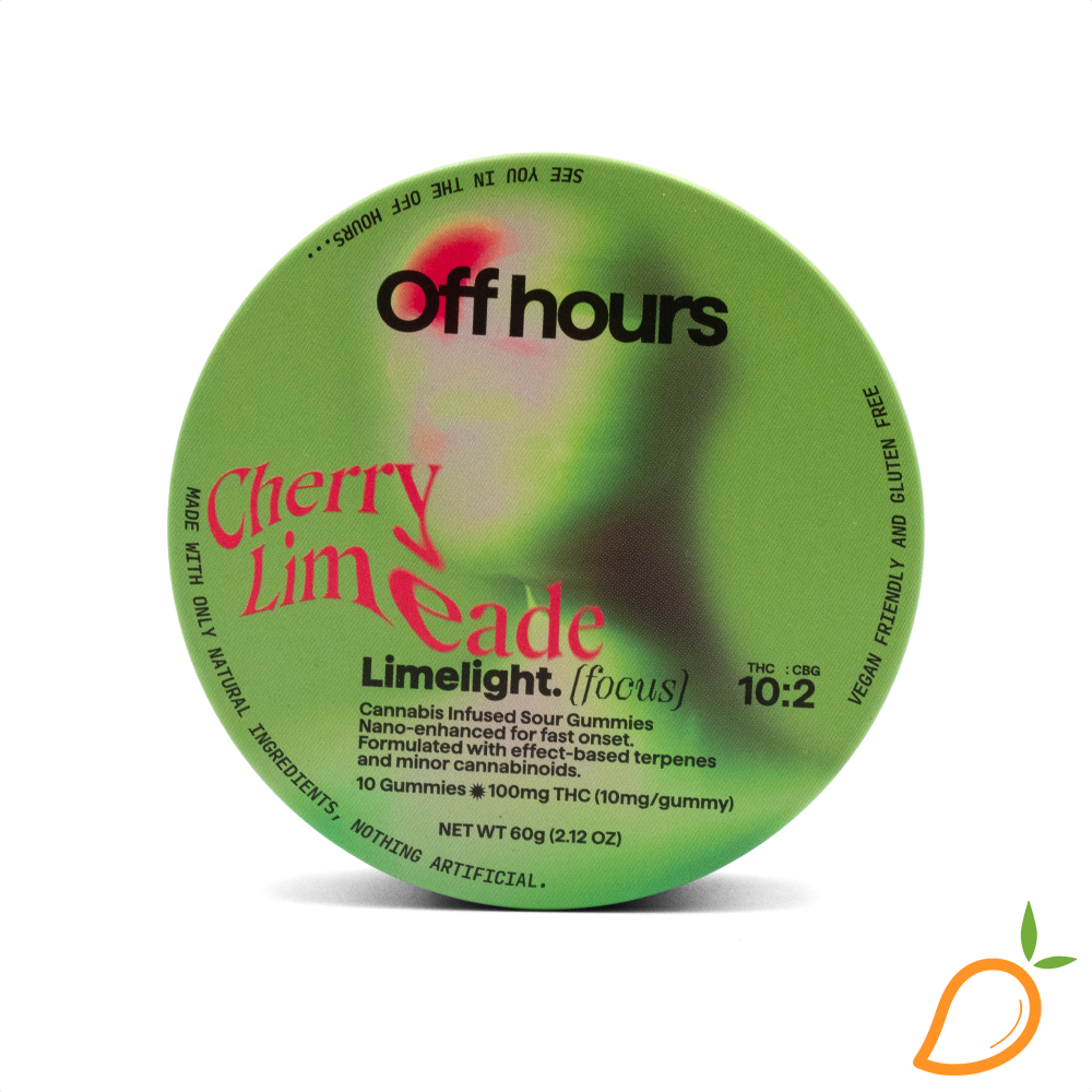 Photograph of product: 100mg Limelight Gummies Off Hours