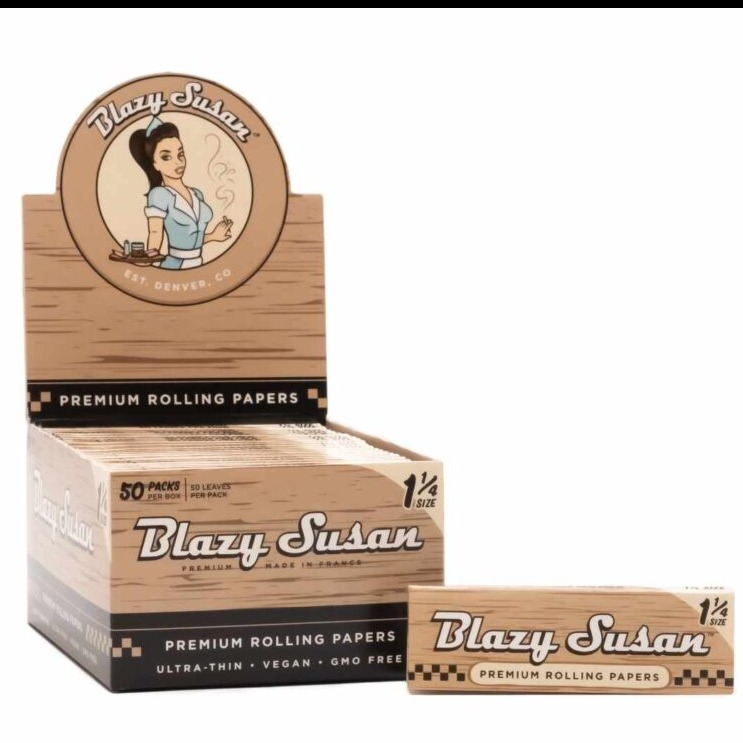 Photograph of product: Blazy Susan Unbleached Papers 1 1/4"