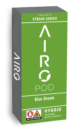 Photograph of product: Airo - Blue Dream Vape Cart 1g