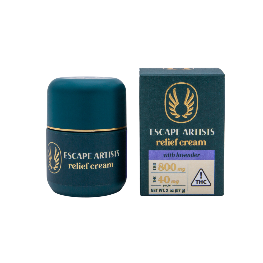 Photograph of Product: Escape Artists 20:1 Lavender Relief Cream